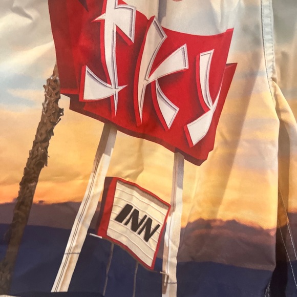 purple sky Inn Shorts Purplex Blue Sky Inn Mens Printed Pullon